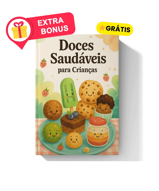 Mockup bônus: Receitas de Sobremesas Deliciosas e Saudáveis